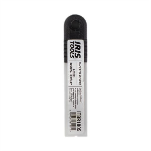 IRIS TOOLS ITBR1805 10db pótkés univerzális késhez 18mm, 0,5mm, fehér