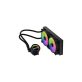   RAIDMAX INFINITA LS240 240mm ARGB fekete vízhűtéses processzor hűtő