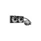   RAIDMAX INFINITA LS240 240mm ARGB fekete vízhűtéses processzor hűtő