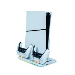   Nacon 2809190 PS5 Slim függőleges állvány és töltőállomás