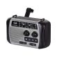  Trevi RA 7F30 BT FM/USB/microSD/Bluetooth napelemes,lámpás,dinamós szürke rádió