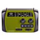   Trevi RA 7F30 BT FM/USB/microSD/Bluetooth napelemes,lámpás,dinamós zöld rádió