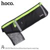 HOCO HO622547 BAG05 Univerzális sportoláshoz, túrázáshoz fekete/zöld övtáska