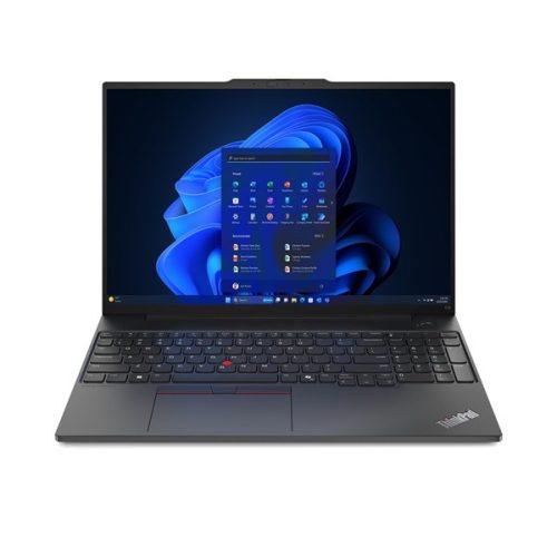 Lenovo ThinkPad E16 G2 16"WUXGA/Intel Core Ultra 7-155H/16GB/1TB/Int.VGA/FreeDOS/fekete laptop