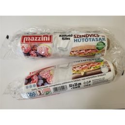   MAZZINI Köthető Füles Szendvics és Hűtőtasak 3L (32x25cm) 100db/roll