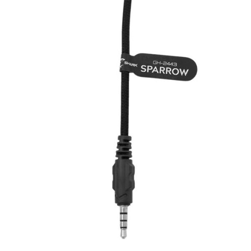 White Shark WS GH-2443B SPARROW-B fekete gamer headset