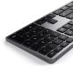 Satechi ST-BTSX3M-HU Slim X3 HUN Bluetooth asztroszürke billentyűzet