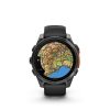 Garmin 010-02904-00 fenix 8 AMOLED (47mm) szilikon pántos fekete okosóra