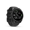 Garmin 010-02904-00 fenix 8 AMOLED (47mm) szilikon pántos fekete okosóra