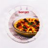 BORCAM kerek bordázott hőálló üvegedény 2.950ml, 319*50mm