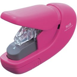  Plus Japan kézi kapocsmentes pink tüző- és lyukasztógép