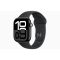 Apple Watch S10 GPS (42mm) kozmoszfekete alumínium tok, fekete sportszíj (M/L) okosóra