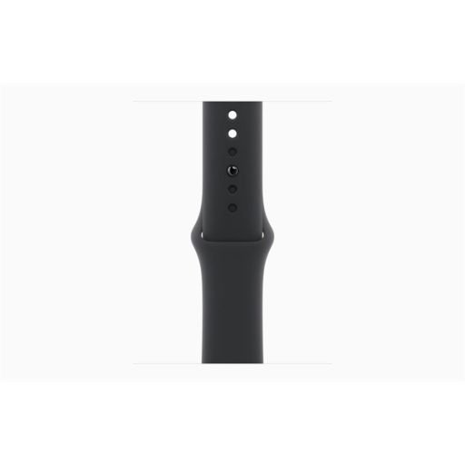 Apple Watch S10 Cellular (42mm) palaszürke titán tok, fekete sportszíj (S/M) okosóra