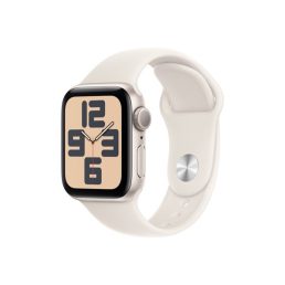   Apple Watch SE2 v3 GPS (40mm) csillagfény alumínium tok, csillagfény sportszíj (S/M) okosóra