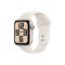 Apple Watch SE2 v3 GPS (40mm) csillagfény alumínium tok, csillagfény sportszíj (S/M) okosóra