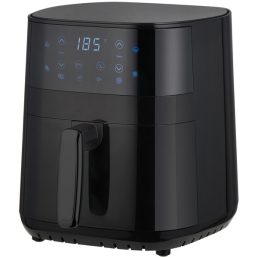   TOO AF-350-B-1400 W fekete 3,2 L forrólevegős sütő (air fryer/airfryer) digitális vezérléssel 
