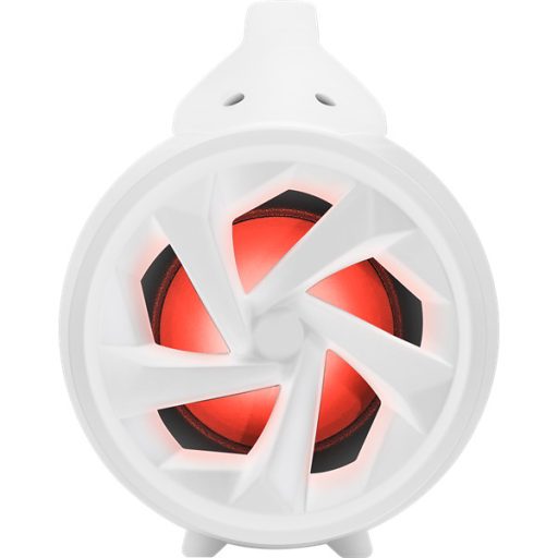 BigBen 2809250 Party Lite vezeték nélküli világító fehér Bluetooth hangszóró mikrofonnal