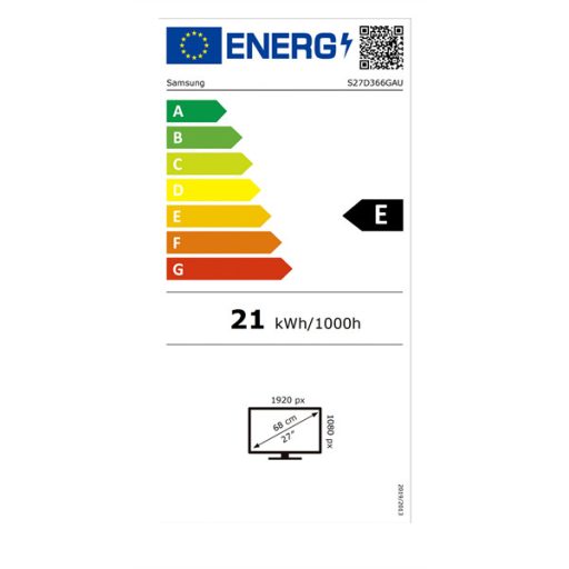 Samsung 27" LS27D366GAUXEN FHD VA 100Hz VGA/HDMI ívelt monitor