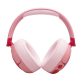 JBL JR 470 NC vezeték nélküli zajszűrős pink gyermek fejhallgató