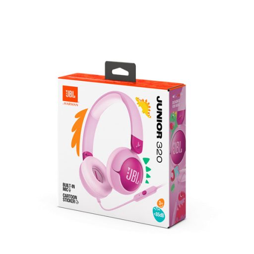 JBL JR 320 vezetékes lila gyermek fejhallgató
