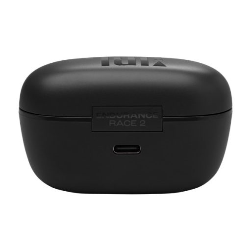 JBL Endurance Race 2 True Wireless Bluetooth zajszűrős fekete sport fülhallgató