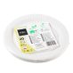   IRIS Fehér papír tányérok 18 cm átmérőjű, 20db/csomag