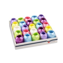   PRASENT AMERICA XXL pasztell színekben díszkötöző szalag 30mx10mm, tojás alakú, polipropilén, vegyes színekben