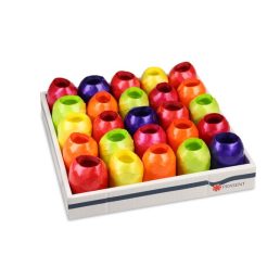   PRASENT AMERICA XXL élénk színekben díszkötöző szalag 30mx10mm, tojás alakú, polipropilén, vegyes színekben