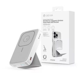   Devia ST395789 Extreme Speed Series 3in1 Magnetic vezeték nélküli PD 20W 10.000 mAh fehér powerbank
