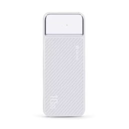   Devia ST111530 Smart Series Digitális kijelzős PD 20W 10.000 mAh fehér powerbank