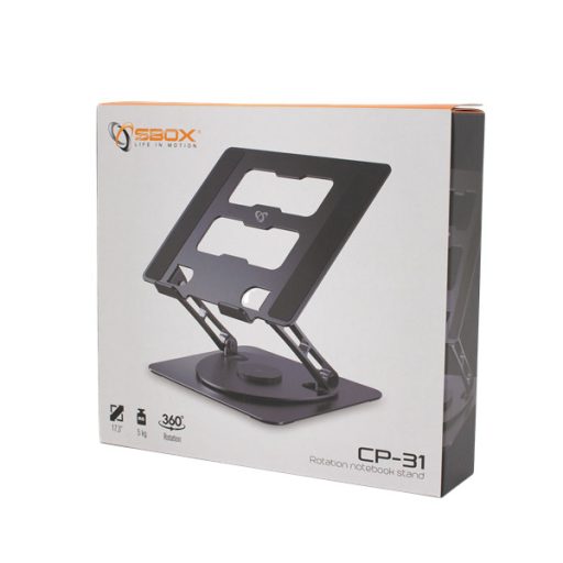 Sbox CP-31 17,3" laptop állvány