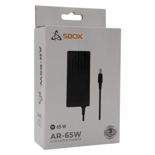 Sbox AR-65W Acer laptopokhoz töltő adapter