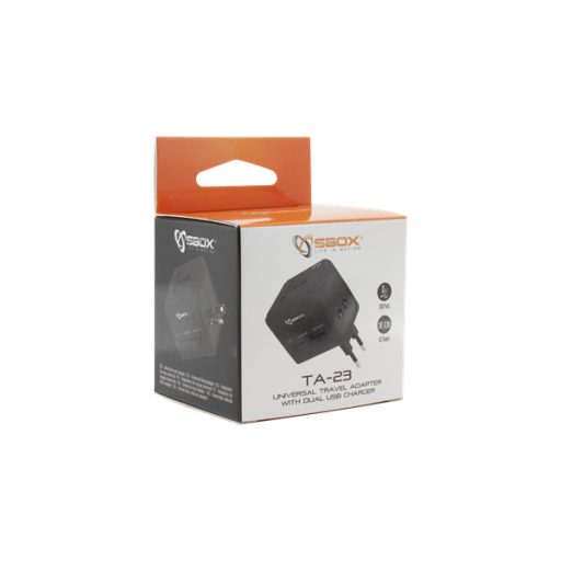 Sbox TA-23 univerzális utazó adapter