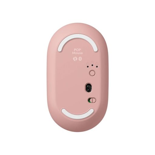 Logitech POP with emoji vezeték nélküli rózsaszín egér