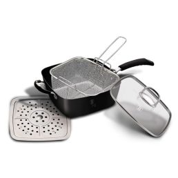   Berlinger Haus BH/6554 Black Professional Line 4 részes négyszögletű serpenyő szett