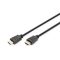 DIGITUS High Speed Premium UHD 4K 3D 60Hz 2.0 aranyozott Ethernet HDMI kábel 2m