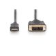DIGITUS Full HD 60Hz DVI-D - HDMI type A kábel 2m