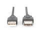   DIGITUS High Speed árnyékolt 2.0 USB hosszabbító kábel 3m