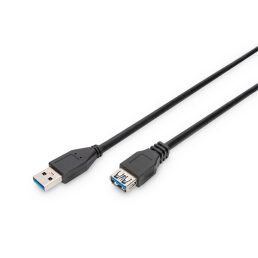DIGITUS High Speed 3.0 USB hosszabbító kábel 1,8m