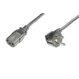   DIGITUS 250V 10A IEC C13 90 fok csatlakozó CEE 7/7 schuko dugó 0,75m tápkábel
