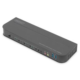   DIGITUS DS-12890 Full HD 4K 60Hz 4 port HDMI/Displayport KVM Switch