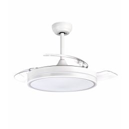   TOO FANC-150-30 W BORA mennyezeti ventilátor LED világítással, rejtett lapátokkal, ultra csendes BLDC motorral