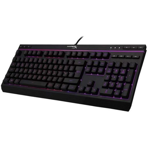 HP RENEW HyperX Alloy Core RGB US fekete gamer billentyűzet