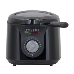  Hausberg HB-1331NG 2.5 literes 1450W ablakos fekete elektromos olajsütő