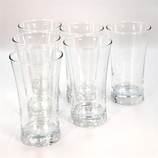Pasabahce V-Block Long Drink 300ml koktélos pohár szett 6 darabos