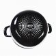 TOO BELLY FARM BLACK 4,8 literes, 22cm átmérő, 14cm magasságú lábas (fazék) üveg fedővel