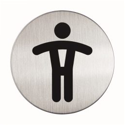 Durable Picto átm. 83 mm Férfi WC piktogram