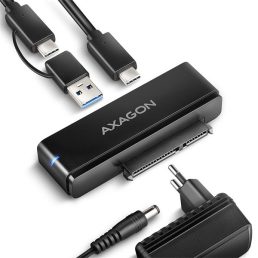   Axagon ADSA-FPX USB-C 10Gbps FAST PORT X 2.5"/3.5" SSD/HDD adapter