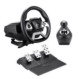  Genius SpeedMaster X5 FF PC/Xbox One/PS4 fekete versenykormány + pedál + váltó