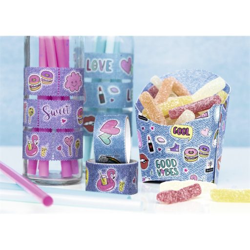 Heyda Candy bélyeg dekor ragasztószalag